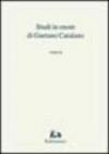 Studi in onore di Gaetano Catalano