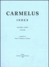 Carmelus. Index volumes (1954-1988)