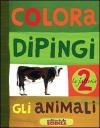 Colora e dipingi gli animali. La fattoria