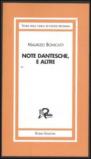 Note dantesche, e altre