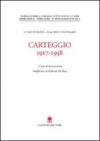 Carteggio (1917-1958)