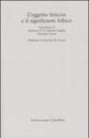 L'oggetto feticcio e il significante fobico. Commento al «Seminario IV. La relazione d'oggetto» di Jacques Lacan