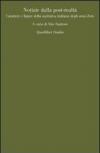 Notizie dalla post-realtà. Caratteri e figure della narrativa italiana degli anni Zero