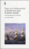 Le parole non sono di questo mondo. Lettere al guardiamarina E. K., 1892-1895