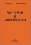 Scritti d'esame di analisi matematica I. 1.