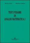 Test d'esame di analisi di matematica I. 1.