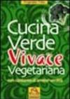Cucina verde vivace vegetariana