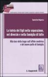 La tutela dei figli nella separazione, nel divorzio e nella famiglia di fatto. Alla luce della nuova legge sull'affido condiviso e del nuovo patto di famiglia
