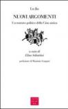 Nuovi argomenti. Un trattato politico della Cina antica. Ediz. italiana e cinese