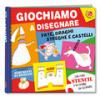 Giochiamo a disegnare fate, draghi, streghe e castelli