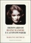 Dizionario di buone maniere e cattivi pensieri