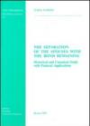 The Separation of the spouses with the bond remaining. Historical and canonical study with pastoral applications