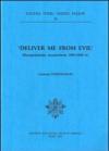 Deliver me from evil. Mesopotamian incantations (2500-1500 b.C.)