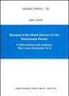Synopsis of the greek sources for the Hasmonean period: 1-2 Maccabees and Josephus, War 1 and Antiquities 12-14