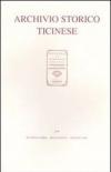 Archivio storico ticinese vol.139