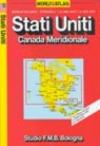 Stati Uniti. Canada meridionale 1:2.000.000