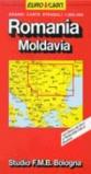 Romania. Moldavia 1:800.000