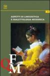 Aspetti di linguistica e dialettologia neogreca