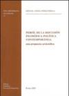 Perfil de la discusion filosofica politica contemporanea: una propuesta aristotelica