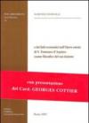 Il lessico settoriale delle realtà e dei fatti economici nell'opera omnia di s. Tommaso d'Aquino: esame filosofico del suo insieme