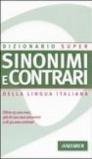 Dizionario sinonimi e contrari della lingua italiana