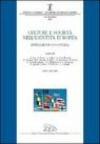 Culture e società nell'identità europea. Interazioni con l'Italia (2003-2004)
