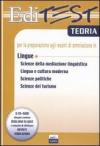 Editest. Teoria per la preparazione agli esami di ammissione in lingue. Con CD-ROM