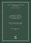 Classical theory and policy analysis. A Round-Table
