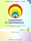 Lineamenti di matematica. Modulo E. Ricerca operativa. Progetto Erica. Per il triennio
