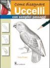 Come disegnare uccelli con semplici passaggi