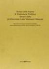 Sintesi delle lezioni di ragioneri pubblica. Dottorato di ricerca in economia aziendale. Sede amministrativa di Pisa. Anno accademico 1991-92