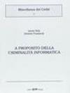 A proposito della criminalità informatica