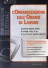 L'organizzazione dell'orario di lavoro