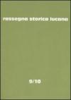Rassegna storica lucana (9-10)