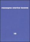 Rassegna storica lucana. 19.