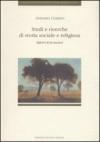 Studi e ricerche di storia sociale e religiosa (dal XVI al XX secolo)