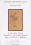 L'archivio della Società di mutuo soccorso fra gli operai di Matera