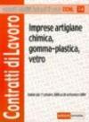 Imprese artigiane: chimica, gomma-plastica, vetro