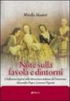 Note sulla favola e dintorni. L'influenza inglese sulla letteratura italiana del Settecento: Alexander Pope e Lorenzo Pignotti