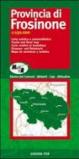 Provincia di Frosinone. Carta turistica e automobilistica 1:150.000