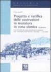 Progetto e verifica delle costruzioni in muratura in zona sismica