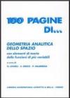 Cento pagine di geometria analitica dello spazio