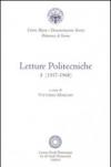 Letture politecniche (1957-1968)