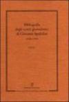 Scritti giornalistici. 1.Bibliografia 1948-1994