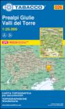 Prealpi Giulie. Valli del Torre 1:25.000