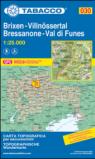 Bressanone. Val di Funes 1:25.000