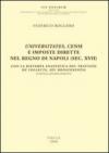 Universitates, censi e imposte dirette nel regno di Napoli (sec. XVII)