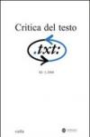 Critica del testo. 11.