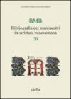 BMB. Bibliografia dei manoscritti in scrittura beneventana. 20.