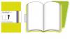 Volant extrasmall plain notebook, green